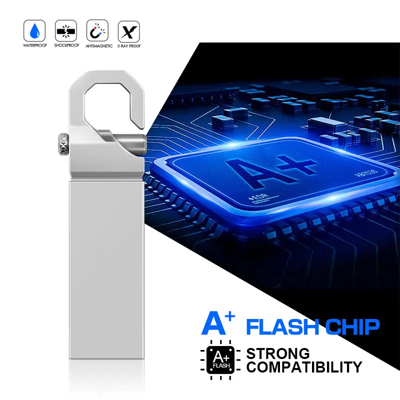 

Высококачественный USB флеш-накопитель 2,0, металлический флеш-накопитель 4 ГБ, 8 ГБ, 16 ГБ, 32 ГБ, 64 ГБ, 128 ГБ, 512 ГБ, флеш-накопитель, USB карта памяти, ...