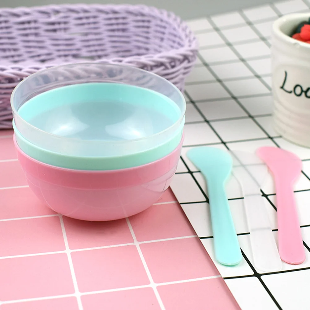 

5 Pcs DIY Clay Mixing Bowls Glue Mixing Bowls Clay Mixing Supplies for Kids Funny Clay Making (Green)