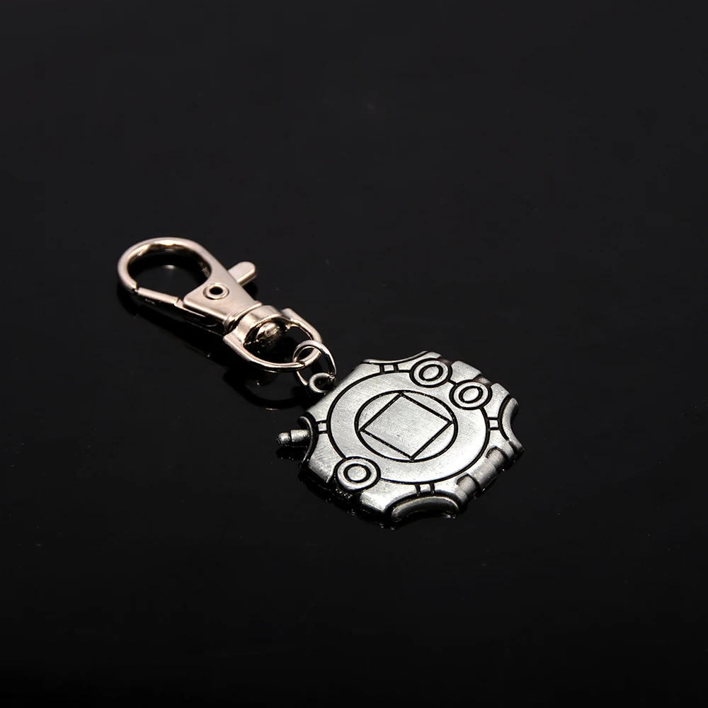 

Digimon Adventure Digivice Keychain Vintage Gamer Evolutionary Pendant Keyring for Men Jewelry