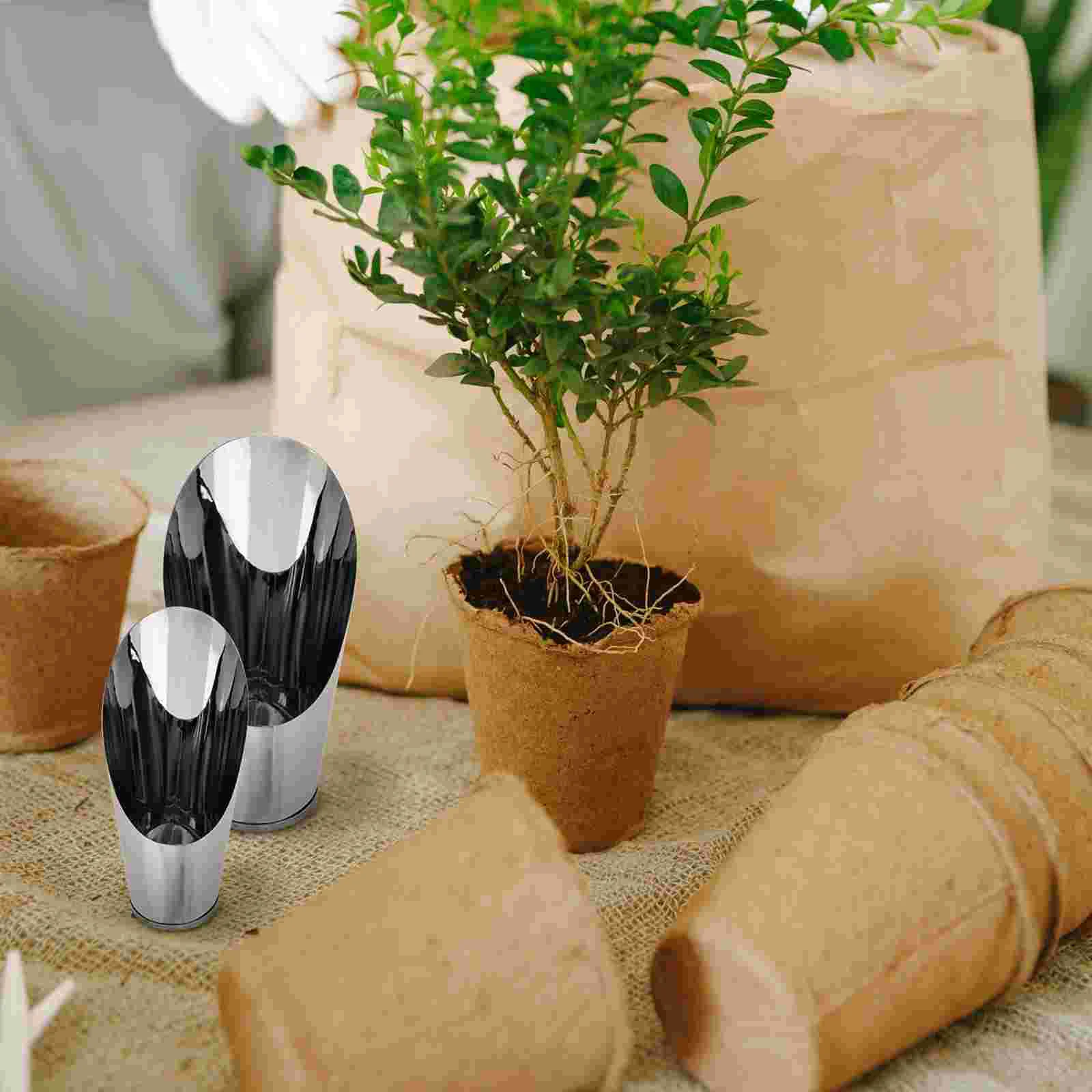 3 шт. садовый инструмент из нержавеющей стали ведро совок для посадки горшков