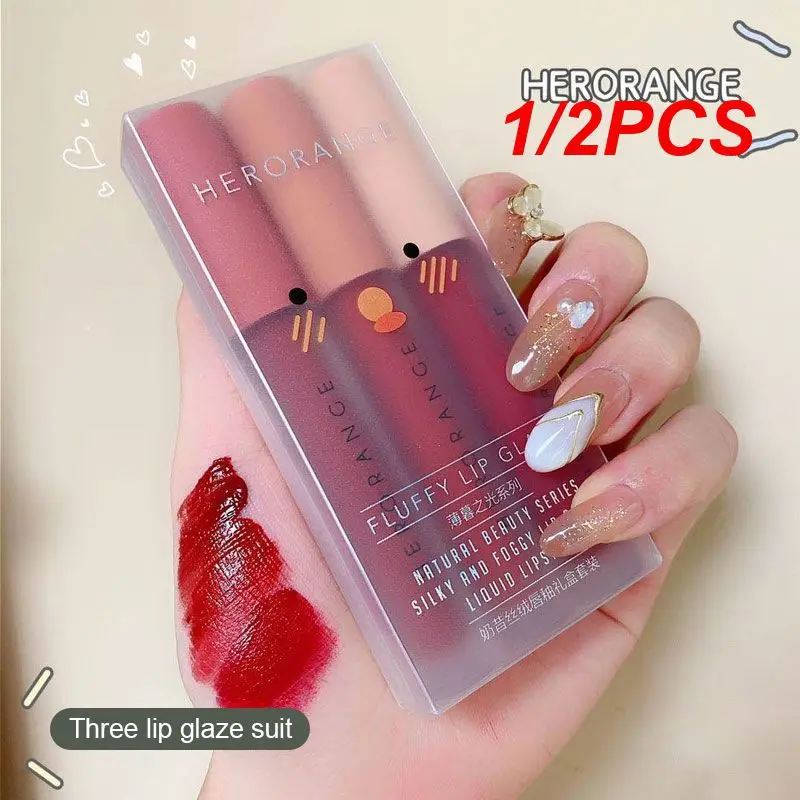 Long-lasting Color Lock White Lip Glaze Beauty And Health Matte Lip Glaze Rich And Full Colors