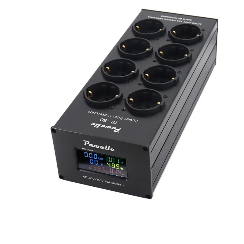 Розетка для фильтра мощности Pawalle tp80 позолоченная розетка из чистой меди ЕС с