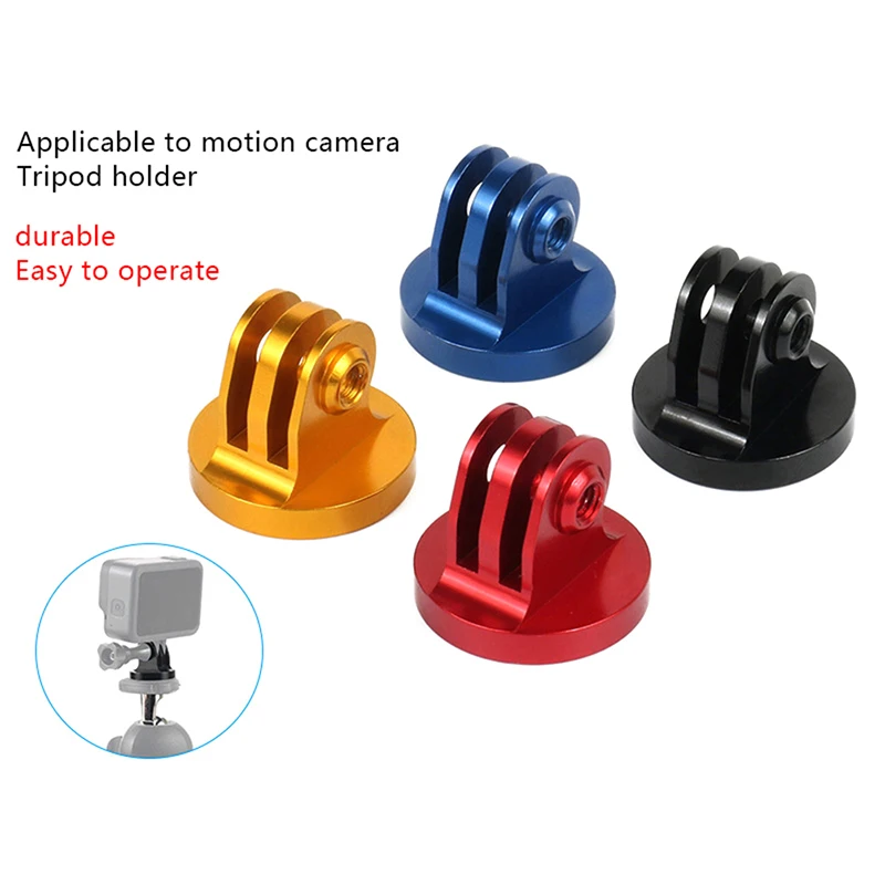 Мини-адаптер для штатива с креплением 1/4 Резьбовой Адаптер из алюминиевого сплава аксессуары для экшн-камеры GoPro 11 Insta360 One X3 аксессуары Мини-адаптер для штатива с креплением 1/4 Резьбовой Адаптер из алюминиевого сплава аксессуары для экшн-камеры GoPro 11 Insta360 One X3 аксессуары