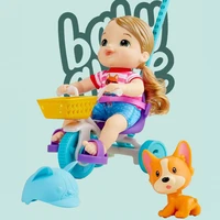 littles by baby alive roll %e2%80%98n pedal trike doll and tricycle toy for kids 3 years old and up