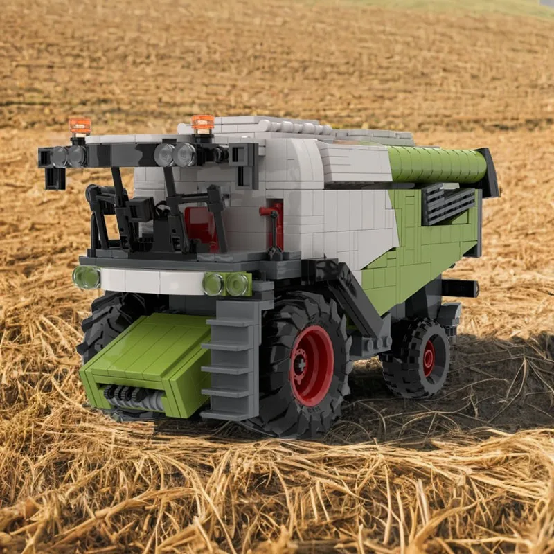 Набор строительных блоков MOC City Farm Claas Lexion, 1218 деталей, конструктор, рождественский подарок, развивающая игрушка, идея для подарка на день рождения, для детей (art.: 3920dc709cc95) - 3920dc709cc95