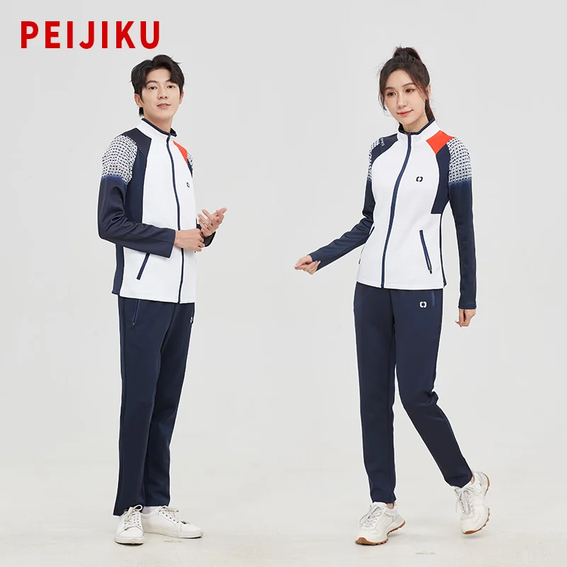 A badminton and tennis suit that can be worn by chubby people, and a sweatproof and breathable sportswear set for men and women