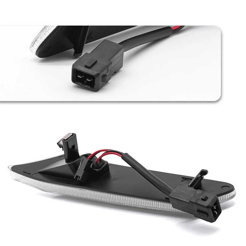 Автомобильные динамические фонари желтые боковые габаритные огни указатели