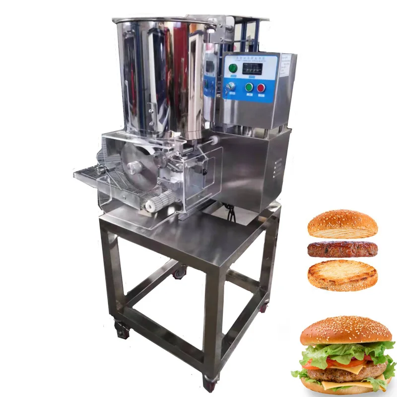 

Automatic Burger Patty Machine Electric Meat Pie Forming Machine Chicken Burger Patty Making Machine