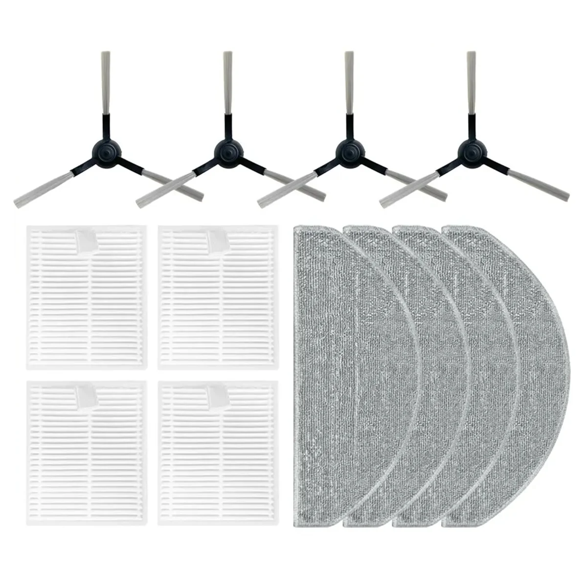 Для EVE CC/SDJ12RM боковая щетка Hepa фильтр тряпка для швабры аксессуары робота-пылесоса