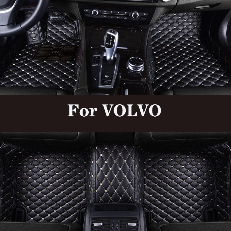 

HLFNTF Full surround custom car floor mat For VOLVO XC60 2018-2019 car parts car accessories Automotive interior