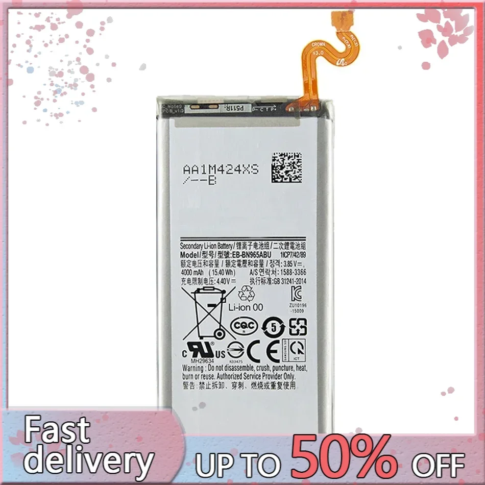 Аккумулятор для Samsung Galaxy Note 1 2 3 4 5 7 8 9 10/S5 S6 S7 Edge S8 S9 S10 S20 Plus Ultra G930 G930F/A N910 G900F G920F G935F