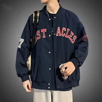 new spring autumn embroidery baseball jacket fashion mens couple bomber unisex boyfriend style varsity hip hop street coat
