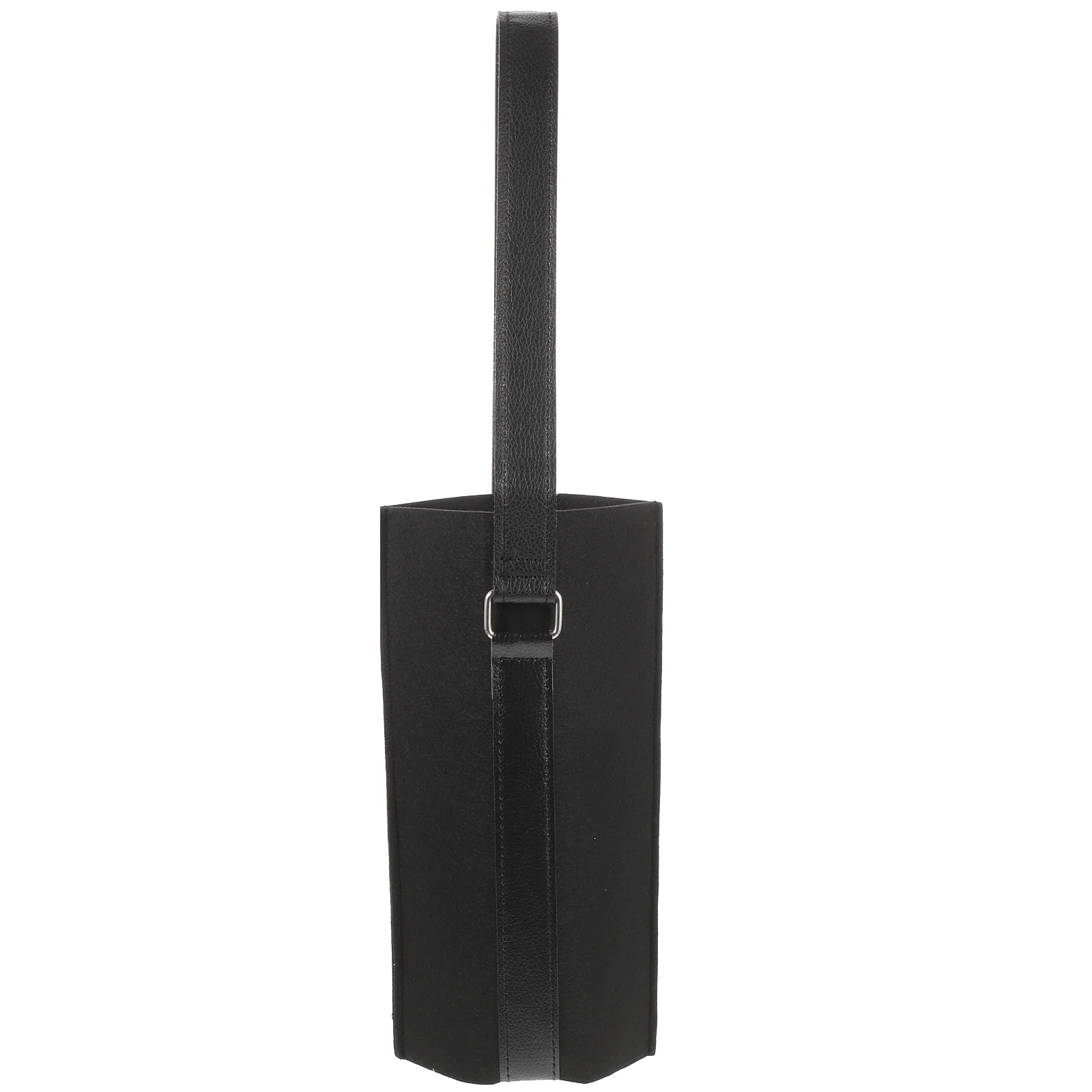 

Tote Bottle Carrier Gift Champagne Felt Pouch Treat Carry Storage Grocery Single Holder Woven Non Retail Holiday Reusable