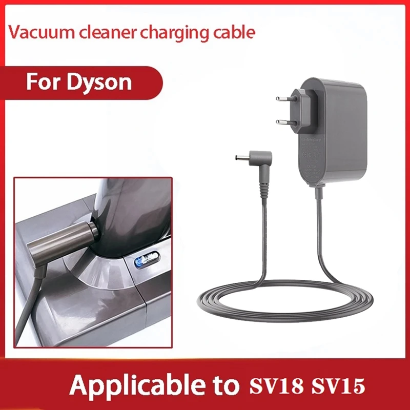 

Accessories Charger For Dyson SV18 SV15 Vacuum Cleaner 21.75V / 1.1A Vacuum Cleaner Battery Power Adapter (1.8M) EU Plug