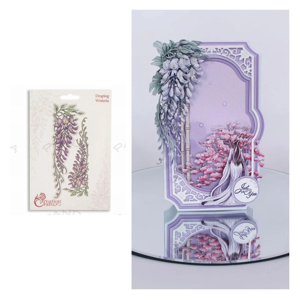 

2022 New Draping Wisteria Metal Cutting Dies Scrapbooking Craft Supplies Diy Make Photo Album Mould Decoration Embossing Die Cut