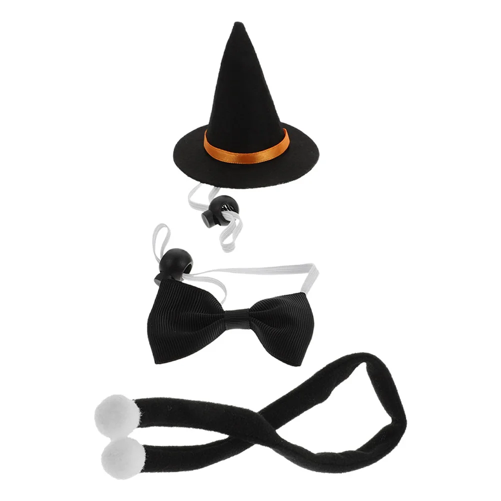 

Costume Hamster Witch Hat Guineasmall Lizard Wizard Dragon Bearded Hats Bowtie Clothes Pet Scarf Animal Kit Funny Dress Party