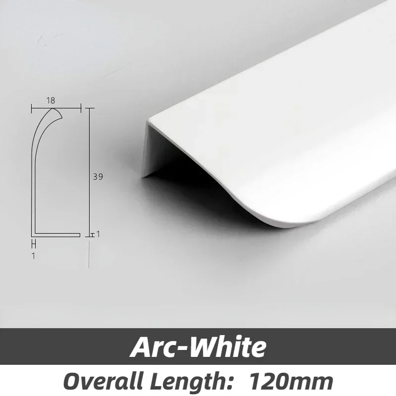 

Ручки из алюминиевого сплава, невидимые ручки для мебели, ручки для ящиков шкафа, дверные ручки для шкафа, скрытая фурнитура, аксессуары