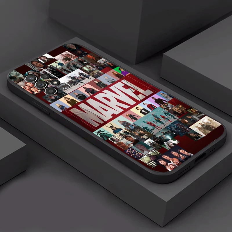 

Marvel Iron Man Spiderman Phone Cases For Xiaomi Redmi Note 10 10S 10 Pro POCO F3 GT X3 GT M3 Pro X3 NFC Back Cover Soft TPU