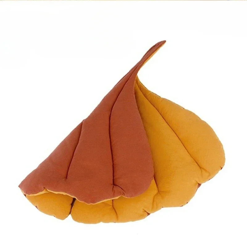 Коврики для кошек мягкие хлопковые в форме листьев 1 шт.