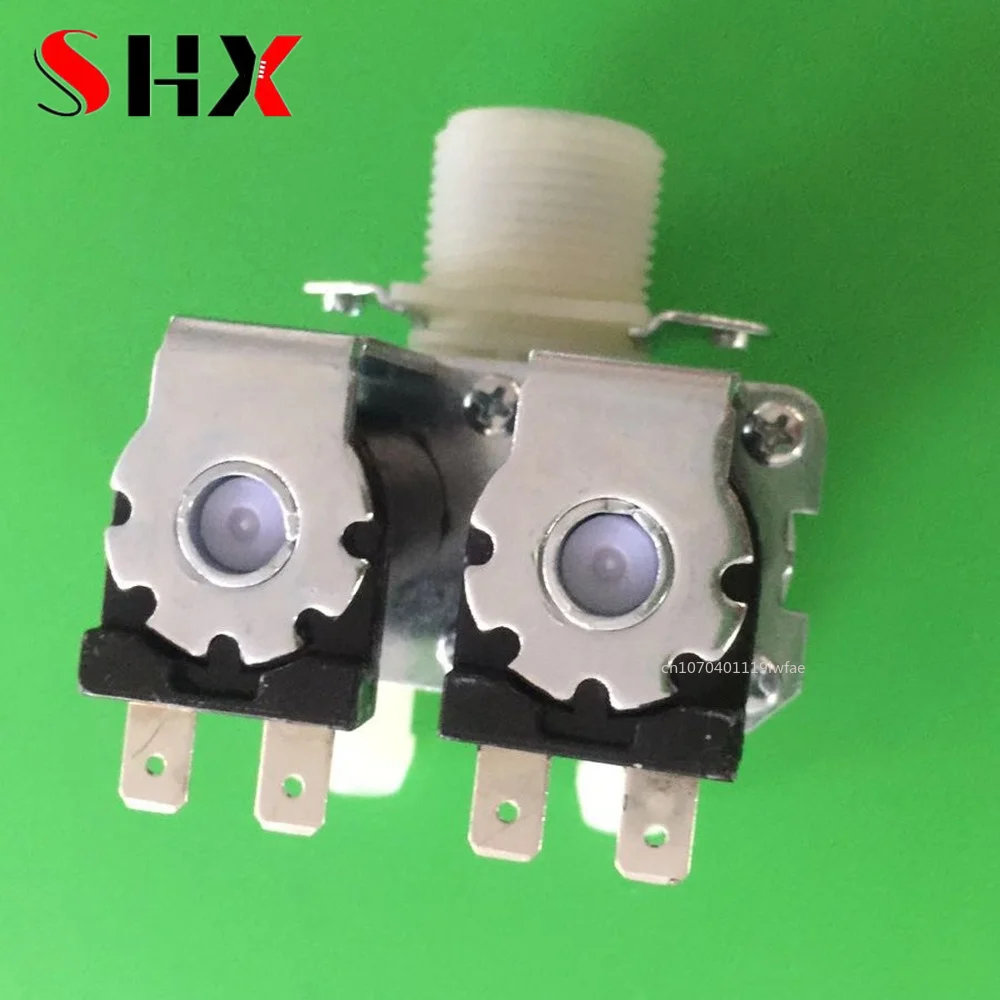 

0.02-0.8mpa One In Two Out Normally Closed Water Inlet Solenoid Valve DC 12V 24V AC 110V 220V Flow Switch for Washing Machines