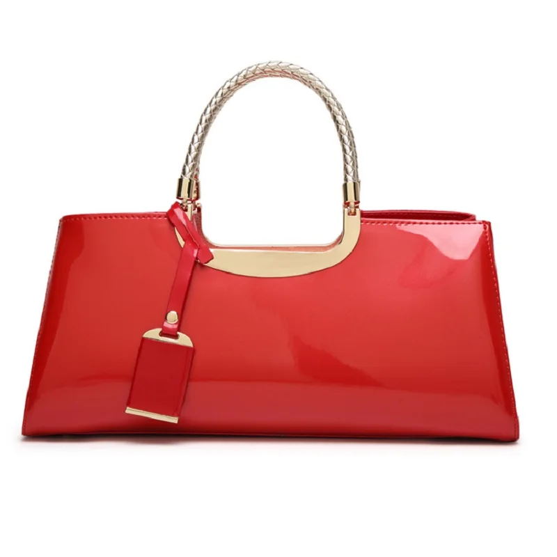 

Creative New Sequin Light Glue Shoulder Bag Ladies Bag 2023 Summer Patent Leather Handbag