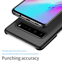 sangsung galaxy s10 5g case ultrathin slim anti collision anti drop color frosted hard shell mobile phone cover
