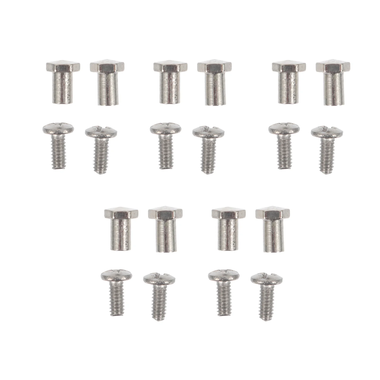 

2 Sets Accessories Screw Sunglasses Screws Eyeglass Repair Kit Metal Eyewear Parts