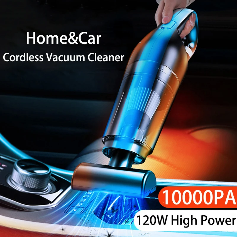 

10000Pa 120W High Power Suction Portable Mini Wireless Car Vacuum Cleaner Handheld Cordless Vacuum Cleaner For Car Home Office