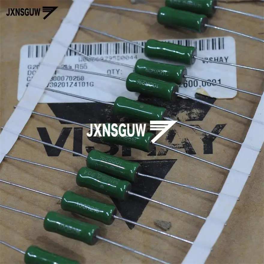 10 шт. Новинка VISHAY STERNICE RB59 2% 5W100R 18x7 мм резисторы для обмотки 5 Вт 100R