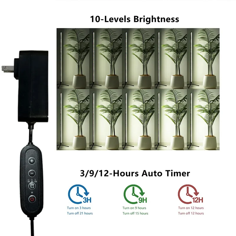 Лампа Для Выращивания Растений Полного Спектра С Автоматическим