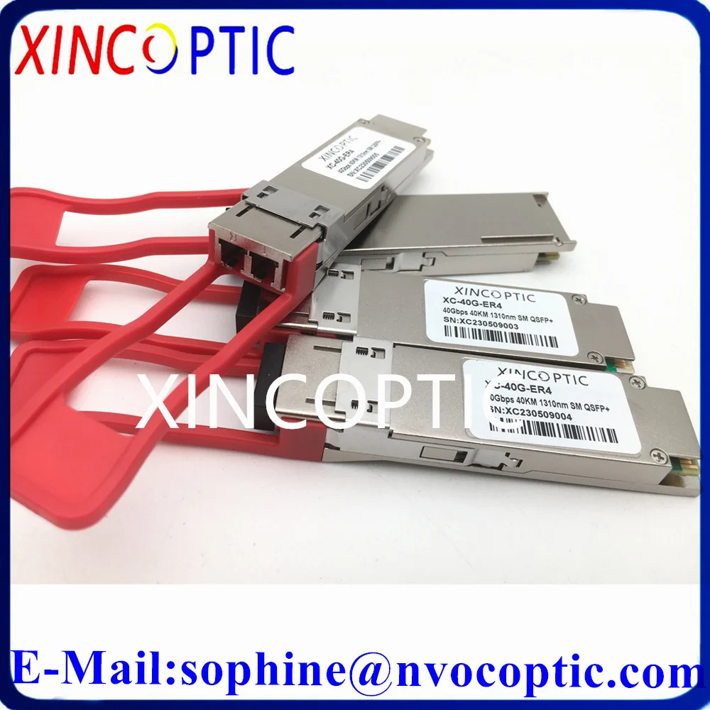 40Gb ER4 40KM QSFP Transceiver Module CWDM Duplex LC EML Connector Fiber Optic For Mikrotik Cisco Juniper Mellanox Switch