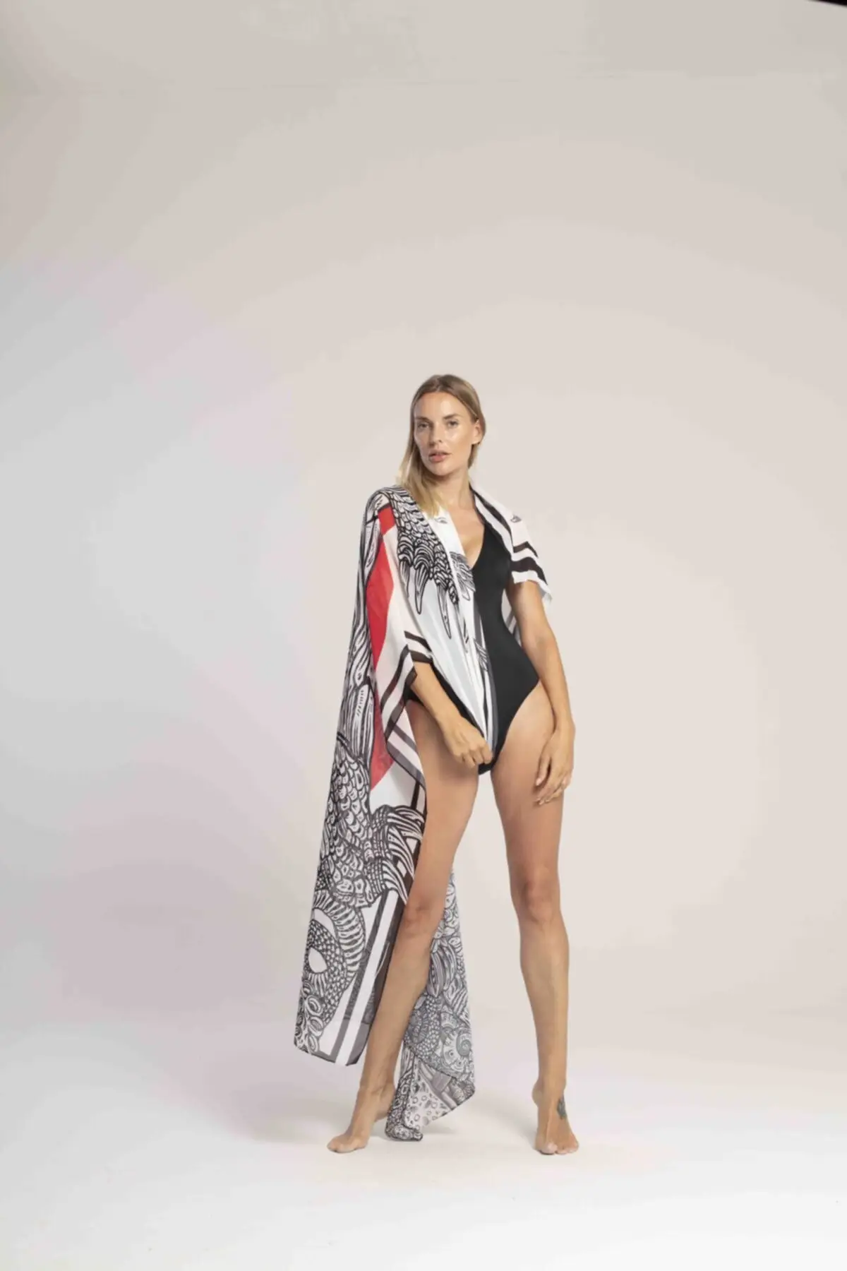 

Women's Pareo Maxi Swimwear Cover Up Dress Sexy Tunic Suit Beachwear Female Beach Bikini Cover Loose Mini Dress