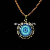 henna buddhism lass necklaces om yoa jewelry muslim zen necklace meditation mandala necklace religious culture jewelry l 341