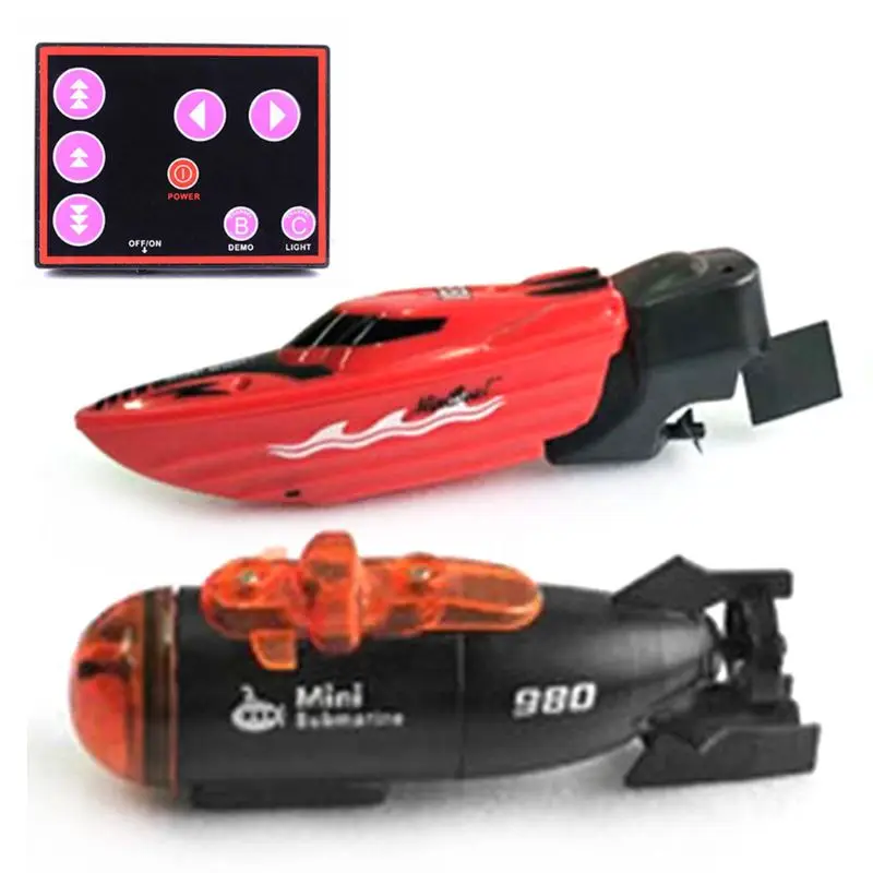 

Electric Simulation Mini Submarine Model Toy Remote Control Three Channels Water Toy RC Boat Children Birthday Gift
