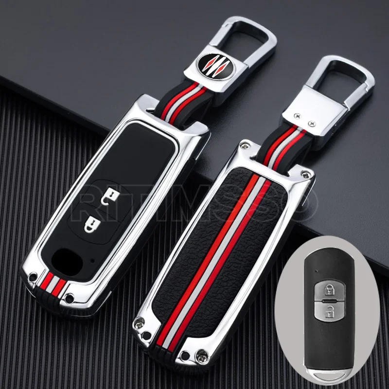 

Чехол для дистанционного ключа автомобиля из сплава для Mazda 2 3 6 Atenza Axela Demio CX-5 CX5 CX-3 CX7 CX-9 2015 2016 2017 2018 2019 Аксессуары