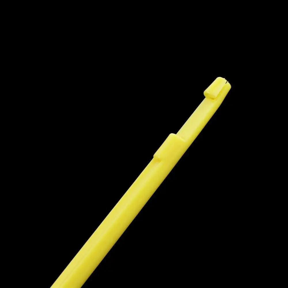 Рыболовная желтая леска для узлов