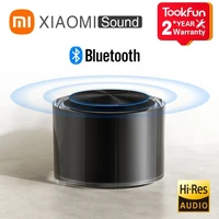 new xiaomi high fidelity smart speaker harman bluetooth 5 2 hi res audio 90db wifi lossless sound quality portable subwoofer