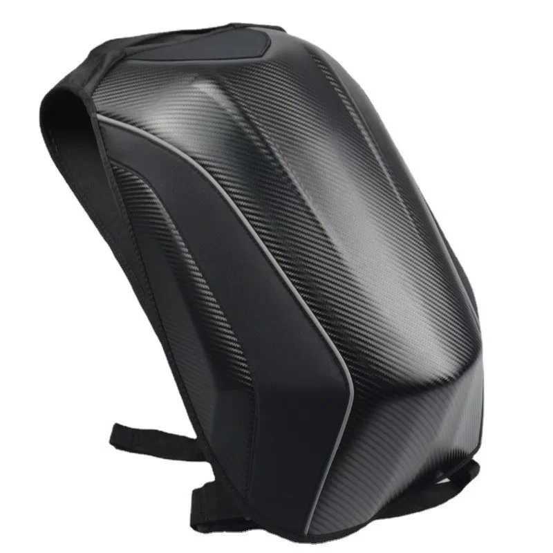 Мотоциклетный рюкзак из углеродного волокна удобная водонепроницаемая сумка на