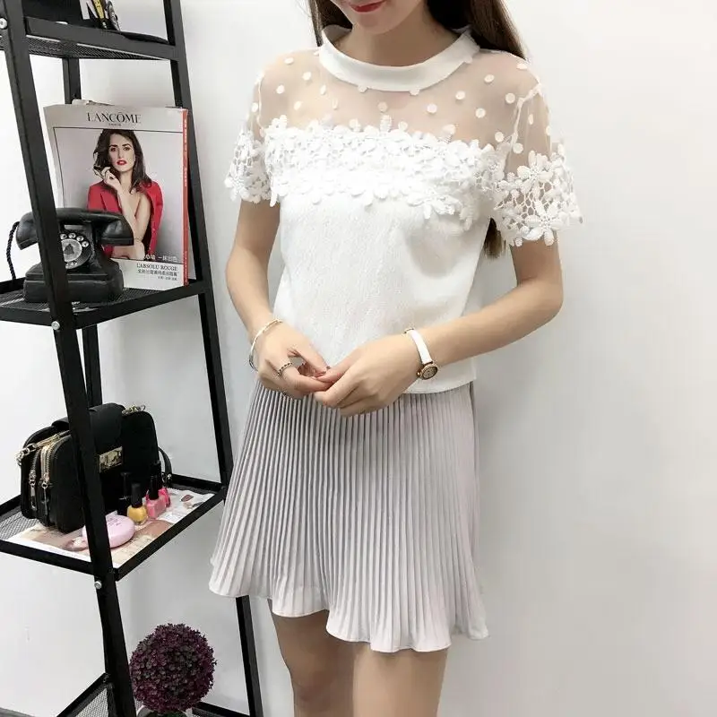 

Summer 2020 short t shirt Top mint Women Garment sleeve