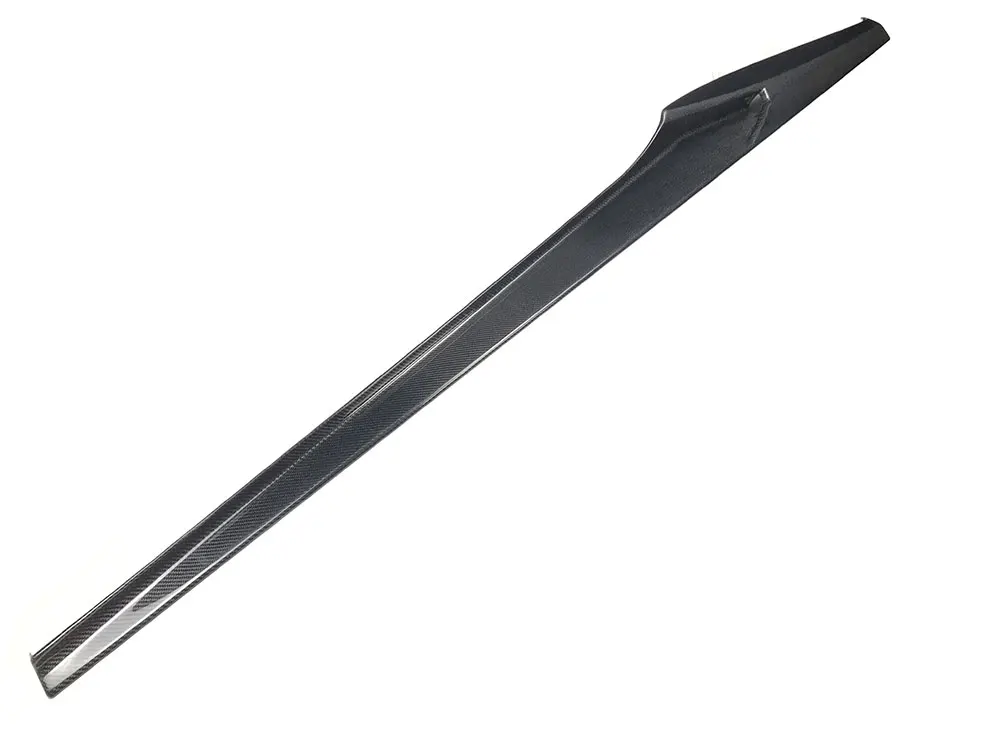 VACOMUL 2 шт./компл. сухие боковые юбки из углеродного волокна автомобиля удлинитель