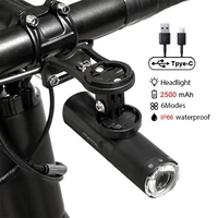 bike light front headlight ip66 waterproof led bicycle lamp usb rechargeable cycling flashlight accessories for mtb mountain