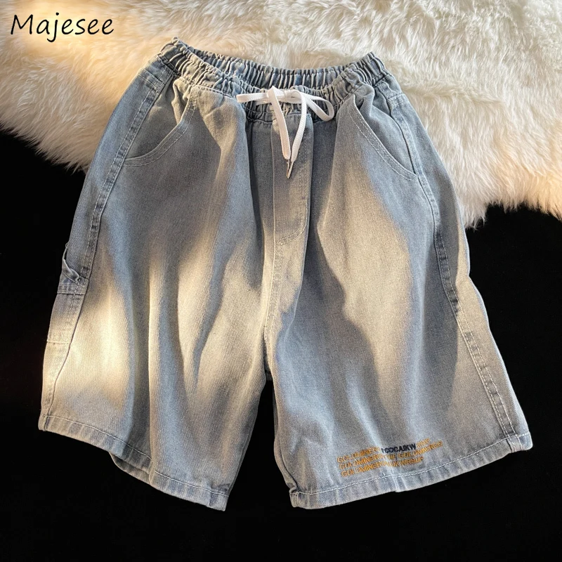 

Shorts Men Retro Ins Japanese Fashion Stylish Handsome Streetwear Popular Students Harajuku All-match Multi Pockets Casual Daily