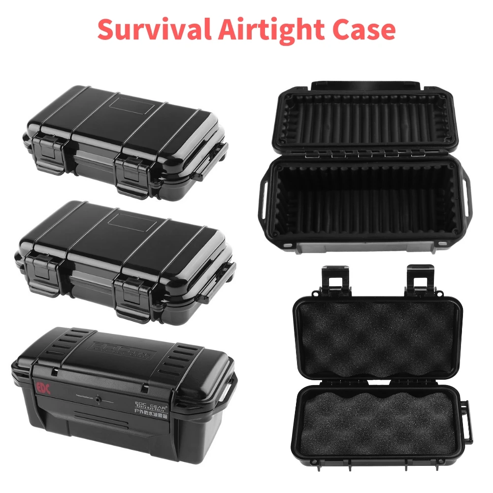 

ABS Plastic Sealed Waterproof Safety Equipment Instrument Case Portable Tool Box Dry Box Impact Resistant with Foam