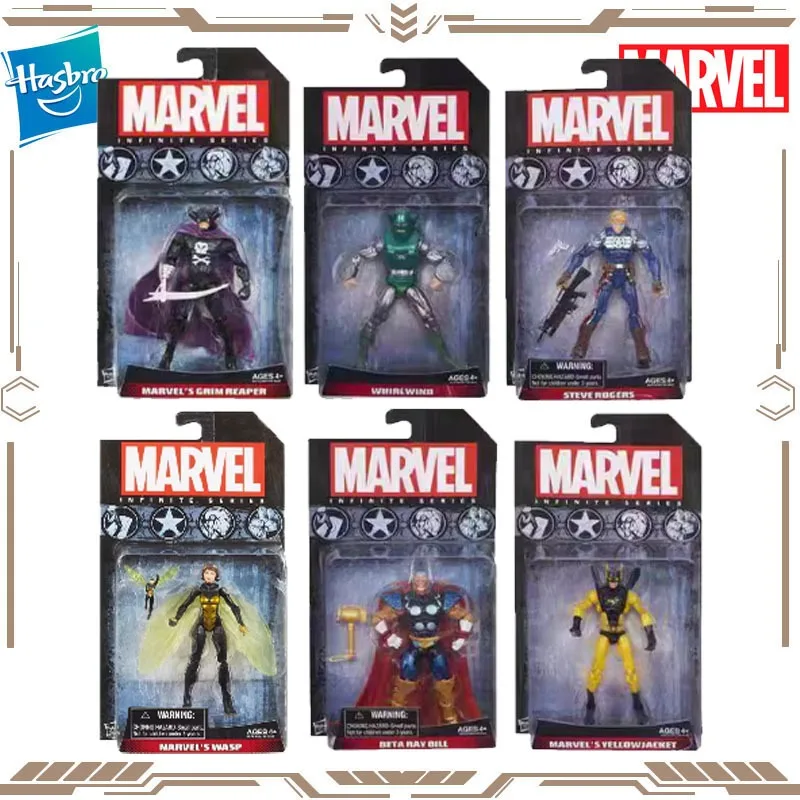 Фото Hasbro Marvel Мстители 3,75 дюйма Джанет Ван Дайн Человек-муравей Тор фигурку игрушки для мальчиков и девочек подарок коллекционные украшения №1