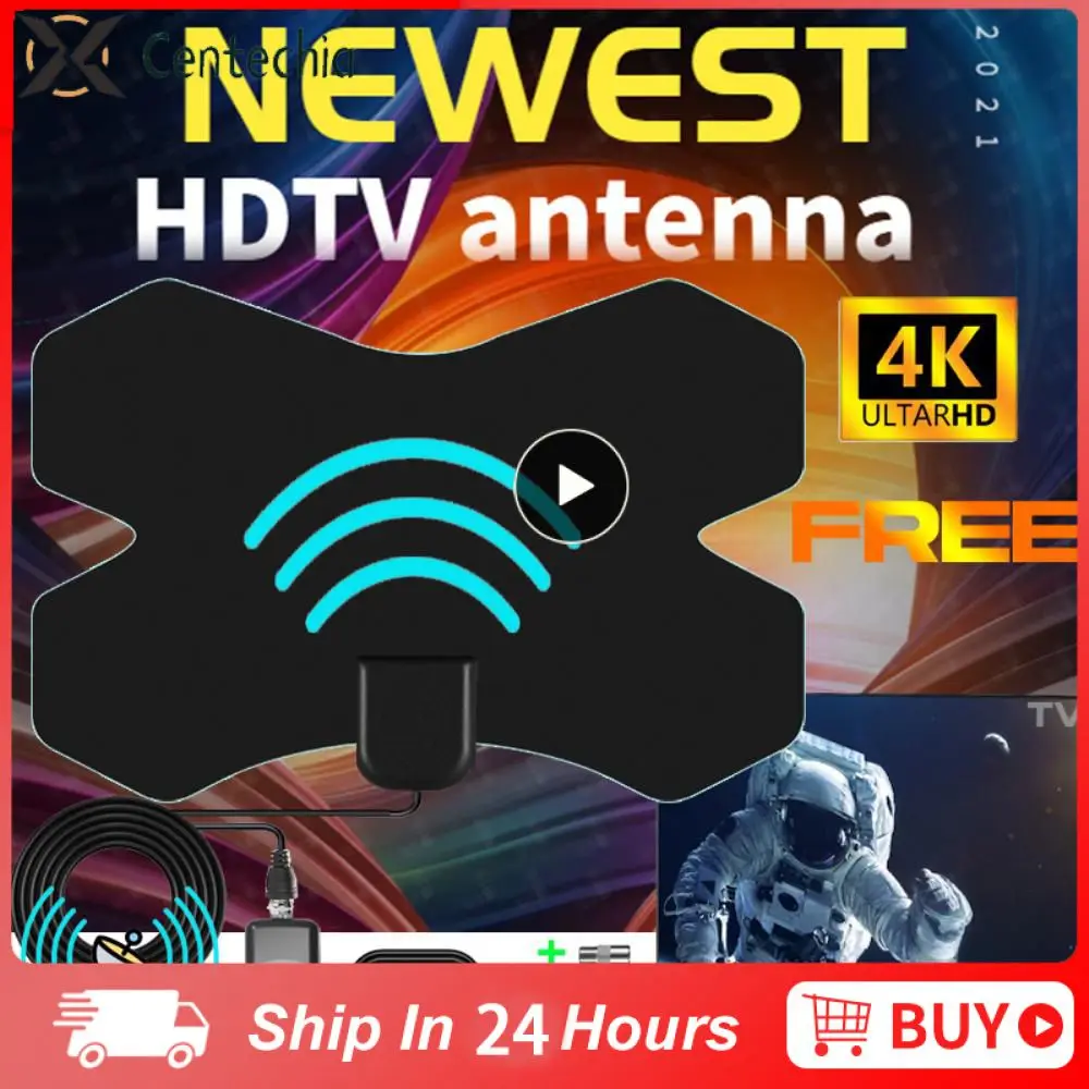 

Вертикальная антенна 4k Hd, спутниковая антенна, простой в установке приемник с усилителем для Φ Isdb-t Atsc 10 футов 5 В