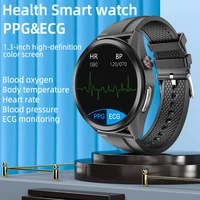 ecg ppg smart watch 2022 temperature men women 24 hour sleep monitoring smartwatch ecg ppg blood pressure oxygen professional