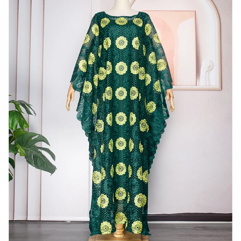 African Dresses For Women Dashiki African Clothing Robe Africaine Femme Slim Evening Long Dress Africa Clothes And Lining
