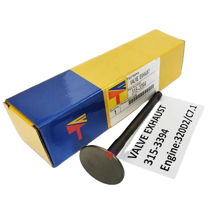 Детали двигателя выхлоп клапана 315-3394 для 320D2 C7.1