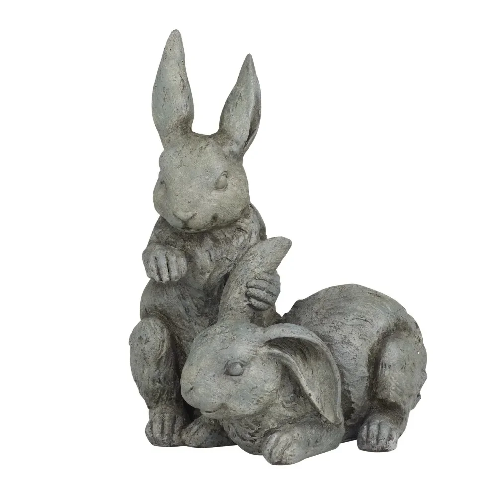 

11" Indoor Outdoor Rabbit Garden Sculpture Freight Free Home Decorations Sculptures & Figurines Decoration Crafts Decor