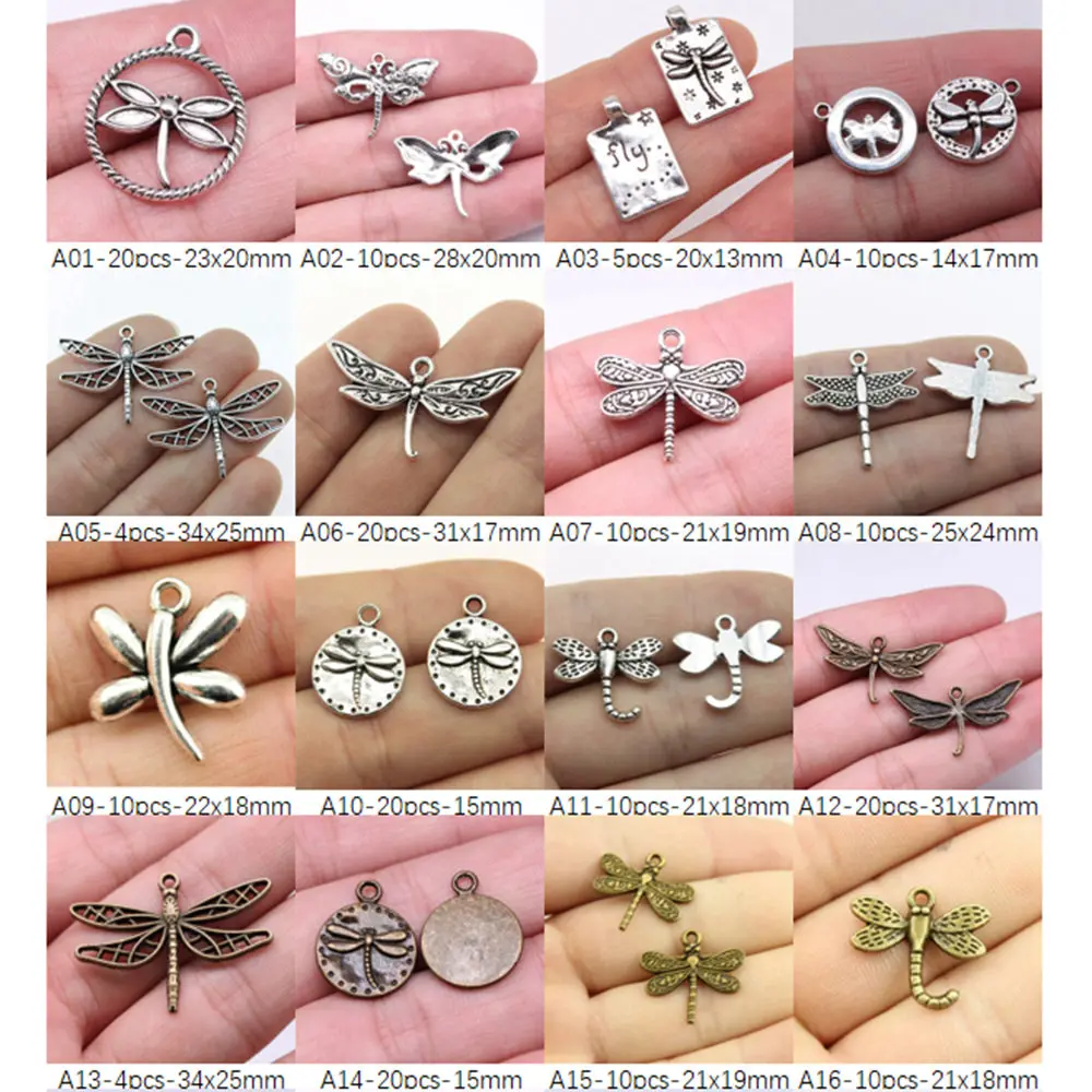 Подвеска крыло Dragonfly фурнитура для ювелирных изделий ручной работы | Украшения и
